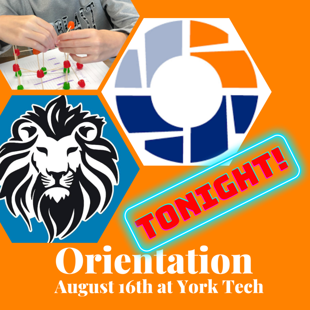 York Tech Orientation Graphic