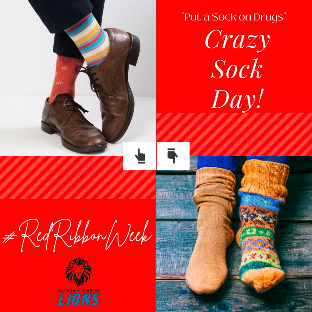 Red Ribbon Sock Day