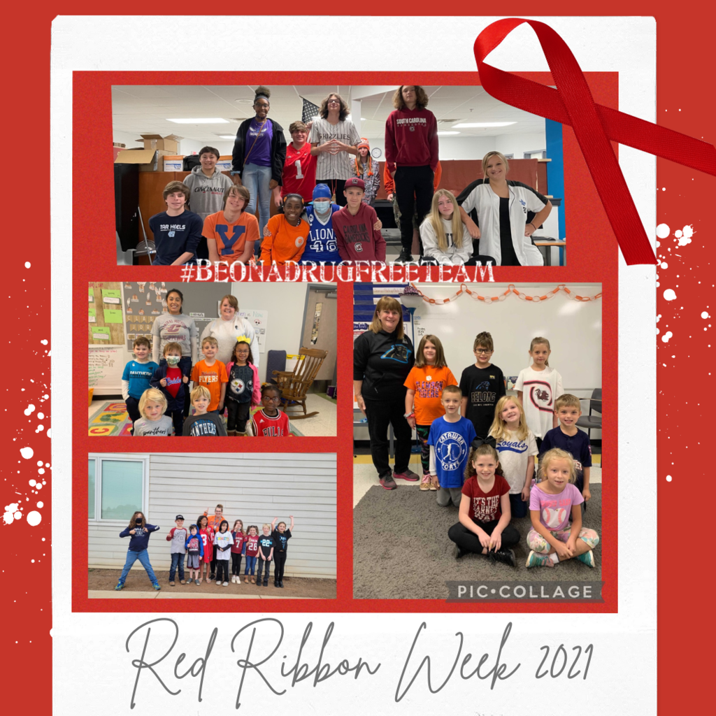 Red Ribbon Week Team Shirt Day 