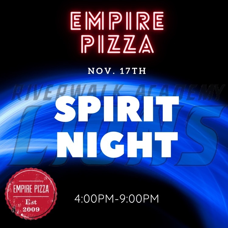 Empire Pizza Spirit Night 